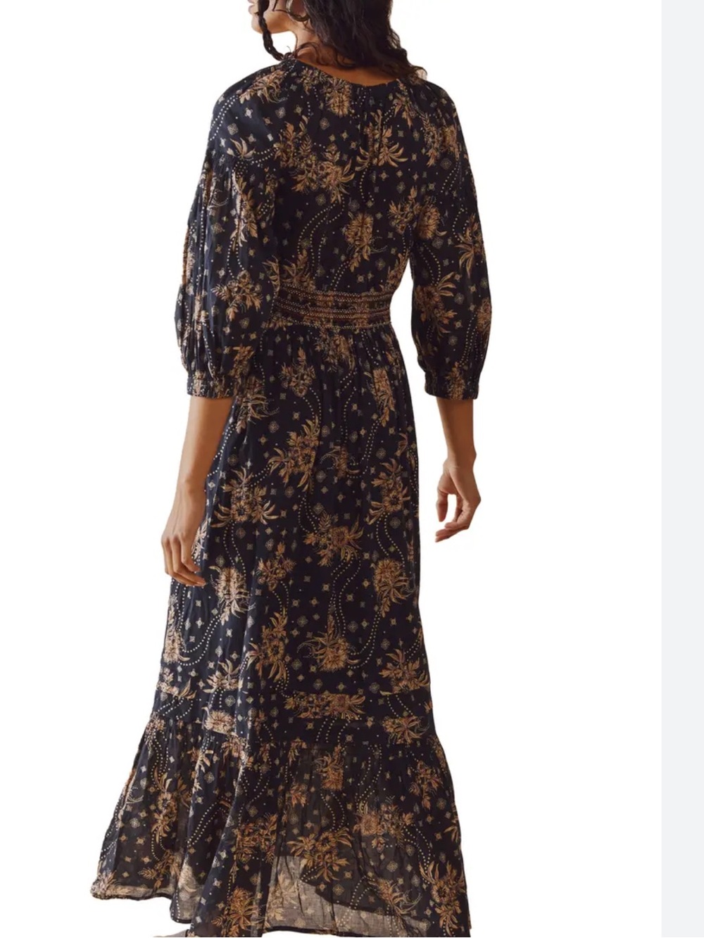 Free People Golden Hour Boho Floral Maxi Dress - Picture 3 of 5